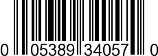 UPC-A <b>005389340576 / 0 05389 34057 6