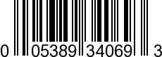 UPC-A <b>005389340690 / 0 05389 34069 0