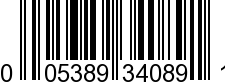 UPC-A <b>005389340890 / 0 05389 34089 0