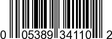 UPC-A <b>005389341103 / 0 05389 34110 3