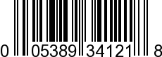 UPC-A <b>005389341219 / 0 05389 34121 9