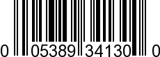 UPC-A <b>005389341309 / 0 05389 34130 9