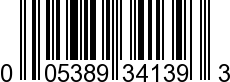 UPC-A <b>005389341394 / 0 05389 34139 4