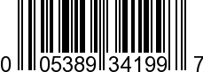 UPC-A <b>005389341992 / 0 05389 34199 2