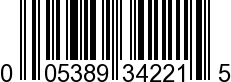UPC-A <b>005389342212 / 0 05389 34221 2