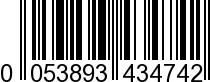 EAN-13: 005389343474 / 0 005389 343474