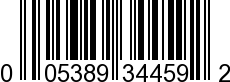 UPC-A <b>005389344596 / 0 05389 34459 6