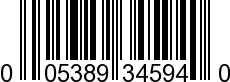 UPC-A <b>005389345948 / 0 05389 34594 8