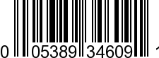UPC-A <b>005389346099 / 0 05389 34609 9