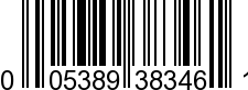 UPC-A <b>005389383460 / 0 05389 38346 0