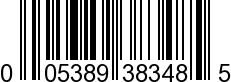 UPC-A <b>005389383482 / 0 05389 38348 2