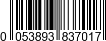 EAN-13: 005389383701 / 0 005389 383701