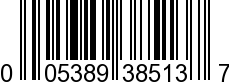 UPC-A <b>005389385139 / 0 05389 38513 9