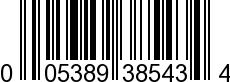 UPC-A <b>005389385431 / 0 05389 38543 1