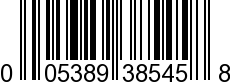 UPC-A <b>005389385455 / 0 05389 38545 5