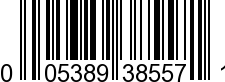 UPC-A <b>005389385575 / 0 05389 38557 5