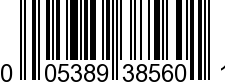 UPC-A <b>005389385600 / 0 05389 38560 0