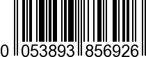 EAN-13: 005389385692 / 0 005389 385692