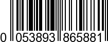EAN-13: 005389386588 / 0 005389 386588