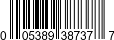 UPC-A <b>005389387375 / 0 05389 38737 5