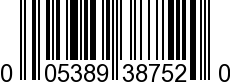 UPC-A <b>005389387529 / 0 05389 38752 9