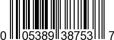 UPC-A <b>005389387533 / 0 05389 38753 3