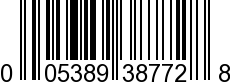 UPC-A <b>005389387721 / 0 05389 38772 1