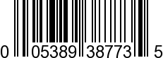 UPC-A <b>005389387735 / 0 05389 38773 5