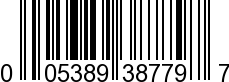 UPC-A <b>005389387792 / 0 05389 38779 2