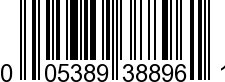 UPC-A <b>005389388968 / 0 05389 38896 8