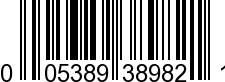 UPC-A <b>005389389825 / 0 05389 38982 5