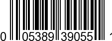 UPC-A <b>005389390557 / 0 05389 39055 7