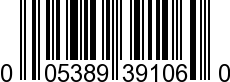 UPC-A <b>005389391068 / 0 05389 39106 8