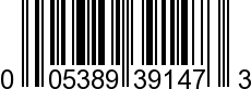 UPC-A <b>005389391473 / 0 05389 39147 3