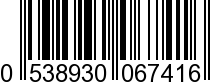 EAN-13: 053893006741 / 0 053893 006741