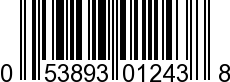 UPC-A <b>053893012438 / 0 53893 01243 8