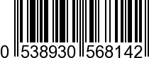 EAN-13: 053893056814 / 0 053893 056814