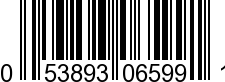 UPC-A <b>053893065991 / 0 53893 06599 1