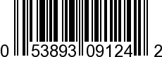 UPC-A <b>053893091242 / 0 53893 09124 2