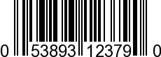 UPC-A <b>053893123790 / 0 53893 12379 0