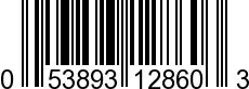 UPC-A <b>053893128603 / 0 53893 12860 3