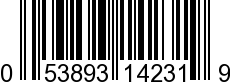 UPC-A <b>053893142319 / 0 53893 14231 9
