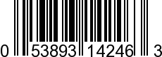 UPC-A <b>053893142463 / 0 53893 14246 3