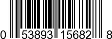 UPC-A <b>053893156828 / 0 53893 15682 8