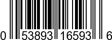 UPC-A <b>053893165936 / 0 53893 16593 6