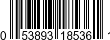 UPC-A <b>053893185361 / 0 53893 18536 1