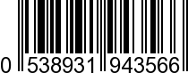 EAN-13: 053893194356 / 0 053893 194356