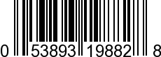 UPC-A <b>053893198828 / 0 53893 19882 8