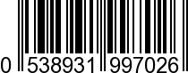 EAN-13: 053893199702 / 0 053893 199702