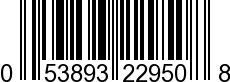 UPC-A <b>053893229508 / 0 53893 22950 8